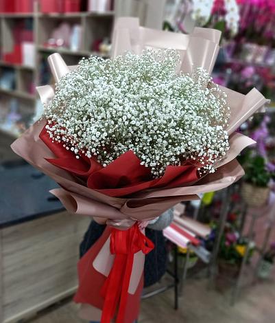 Букет цветов из: Гипсофила в Горьковском