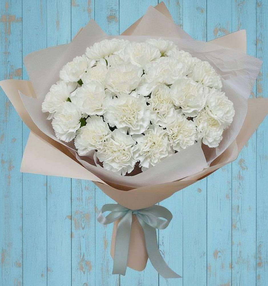 Букет цветов из: Гвоздики в Горьковском