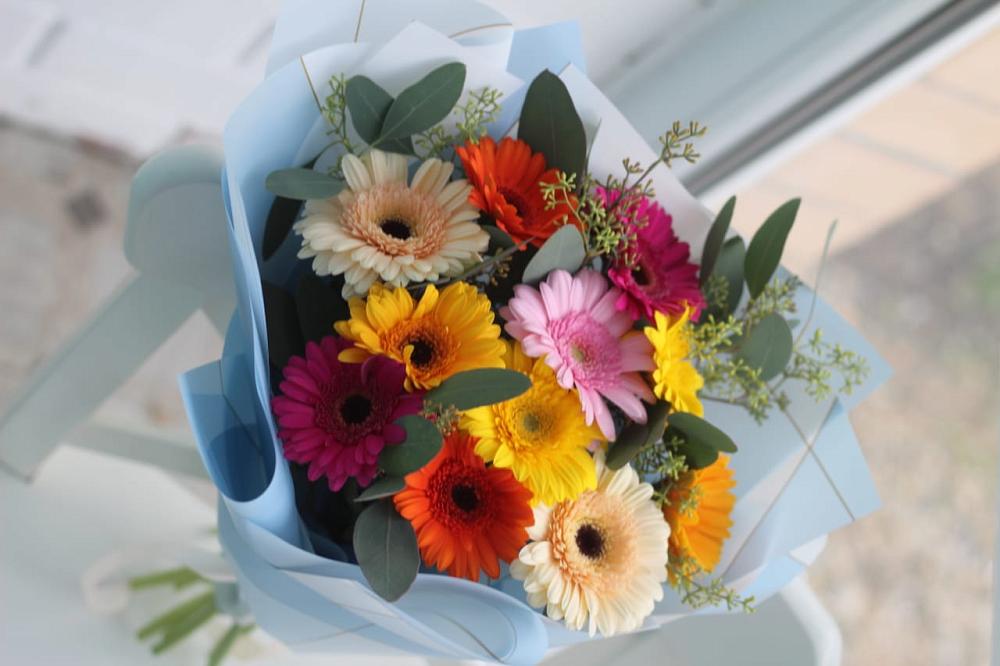 Букет цветов из: Герберы в Горьковском