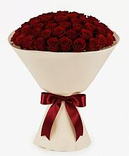 Букет 101 Бордовая роза Блэк Бакарра #REPLACE_PRED# Горьковском