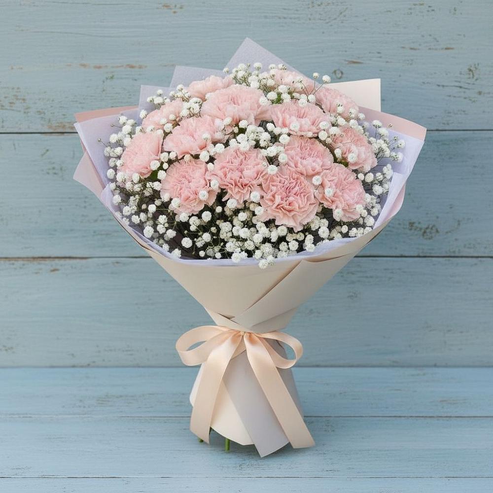 Букет цветов из: Гвоздики в Горьковском