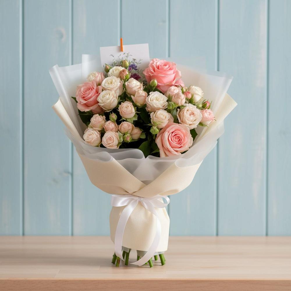 Букет цветов из: Розы в Горьковском