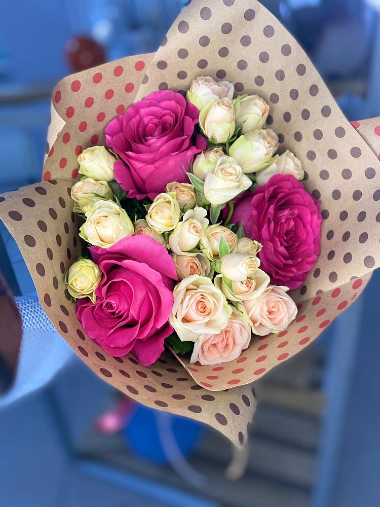 Букет цветов из: Розы в Горьковском