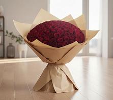 Букет 101 Красная роза #REPLACE_PRED# Горьковском