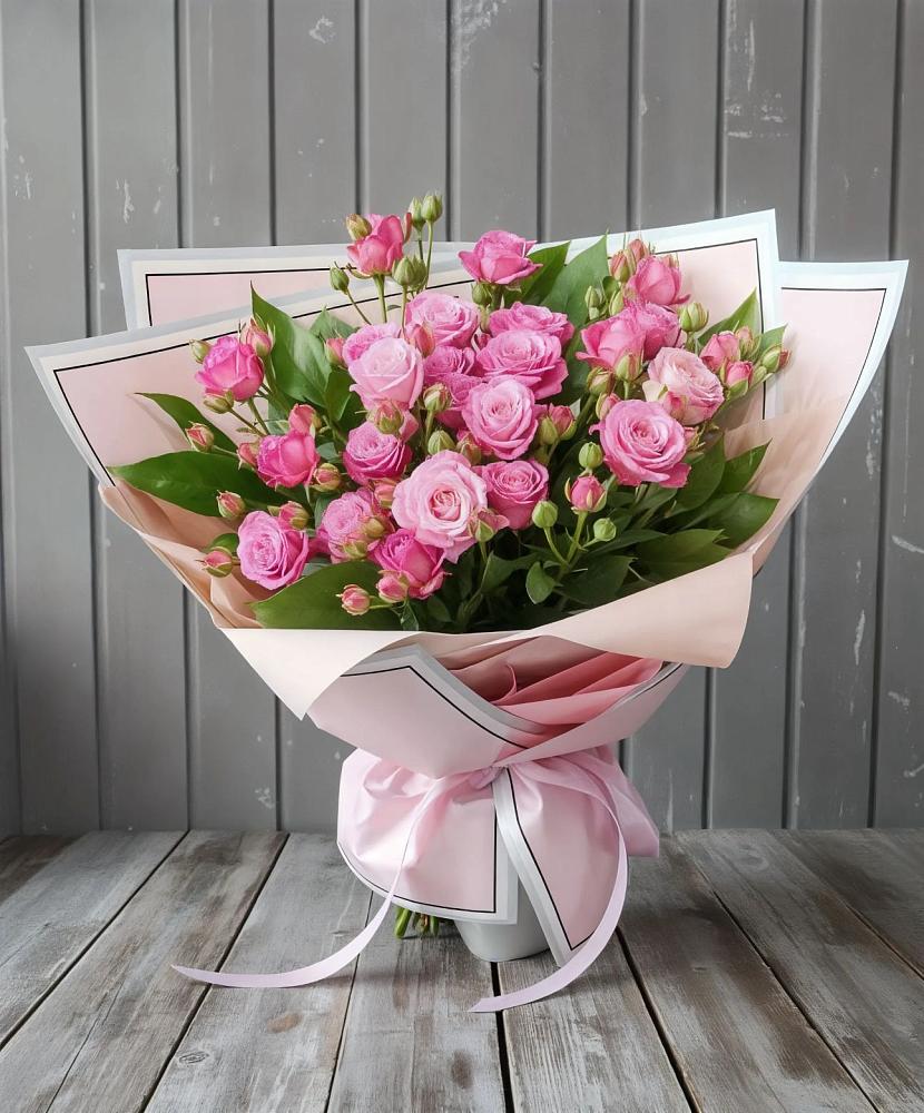 Букет Розовый кустик в Горьковском