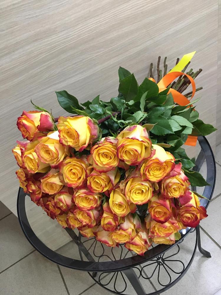 Букет Желтые розы в Горьковском