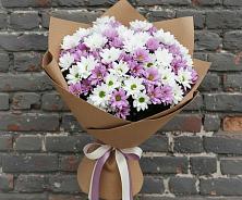 Букет цветов из:  Хризантемы #REPLACE_PRED# Горьковском