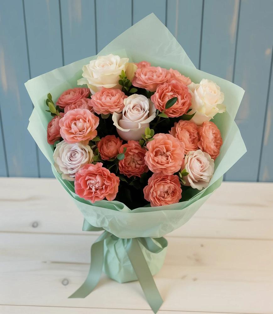 Букет цветов из: Розы в Горьковском