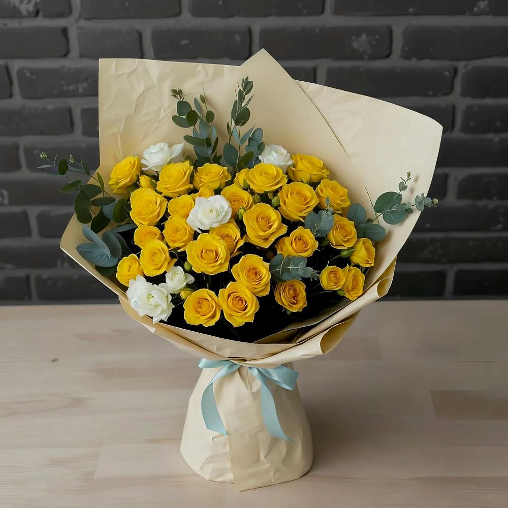 Букет цветов из: Розы в Горьковском