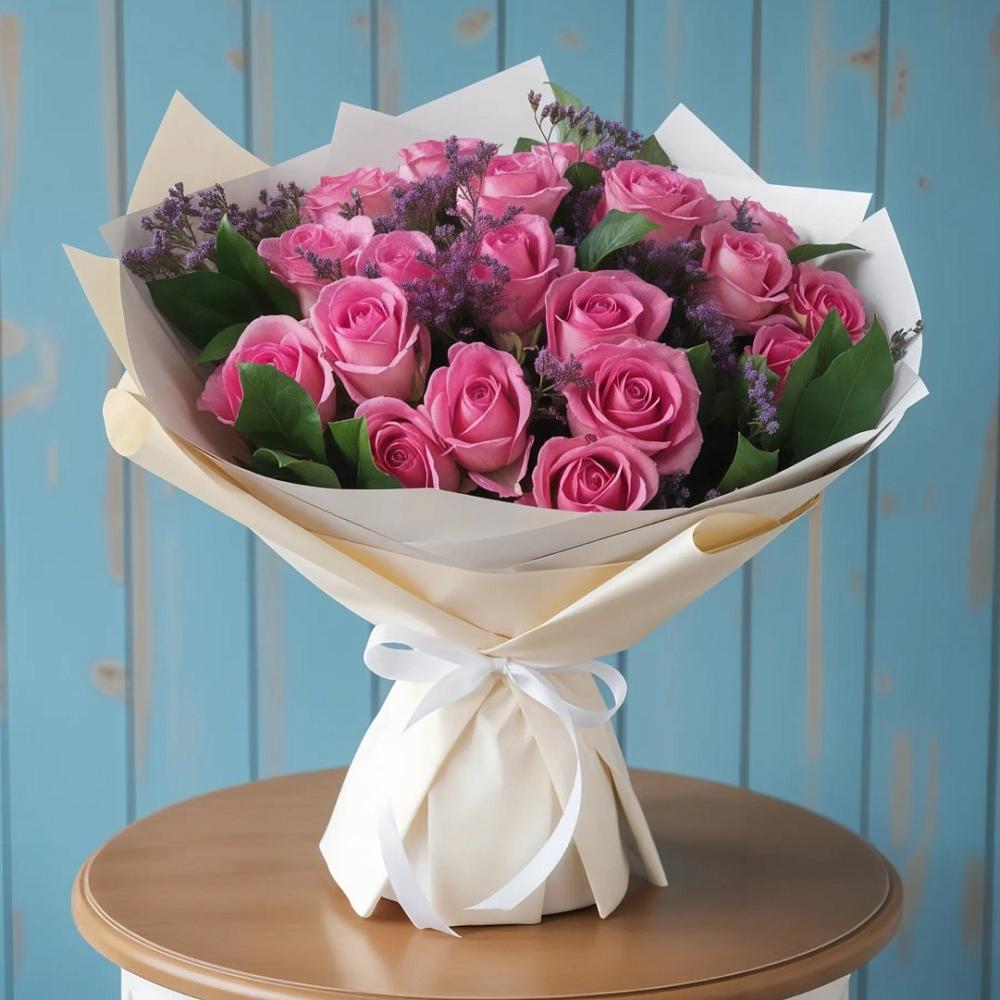 Букет цветов из: Розы в Горьковском