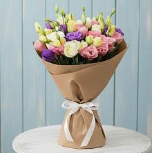 Букет цветов из:  Лизиантусы в Горьковском
